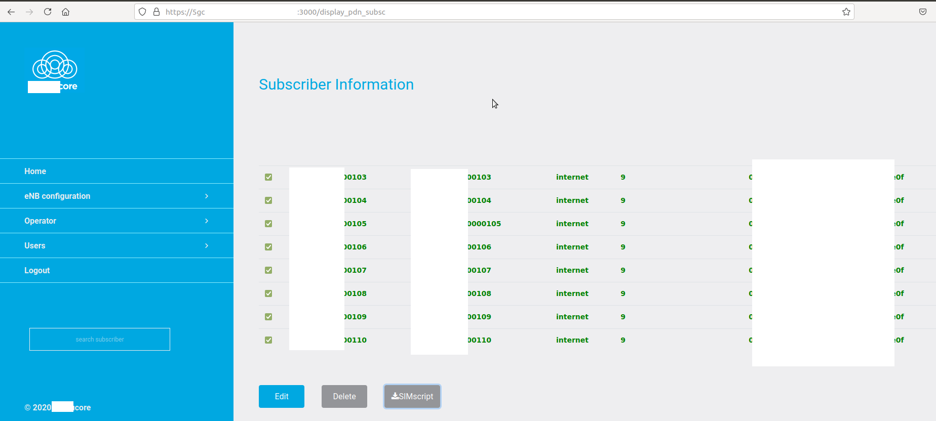 Secret exposed in the exploited interface