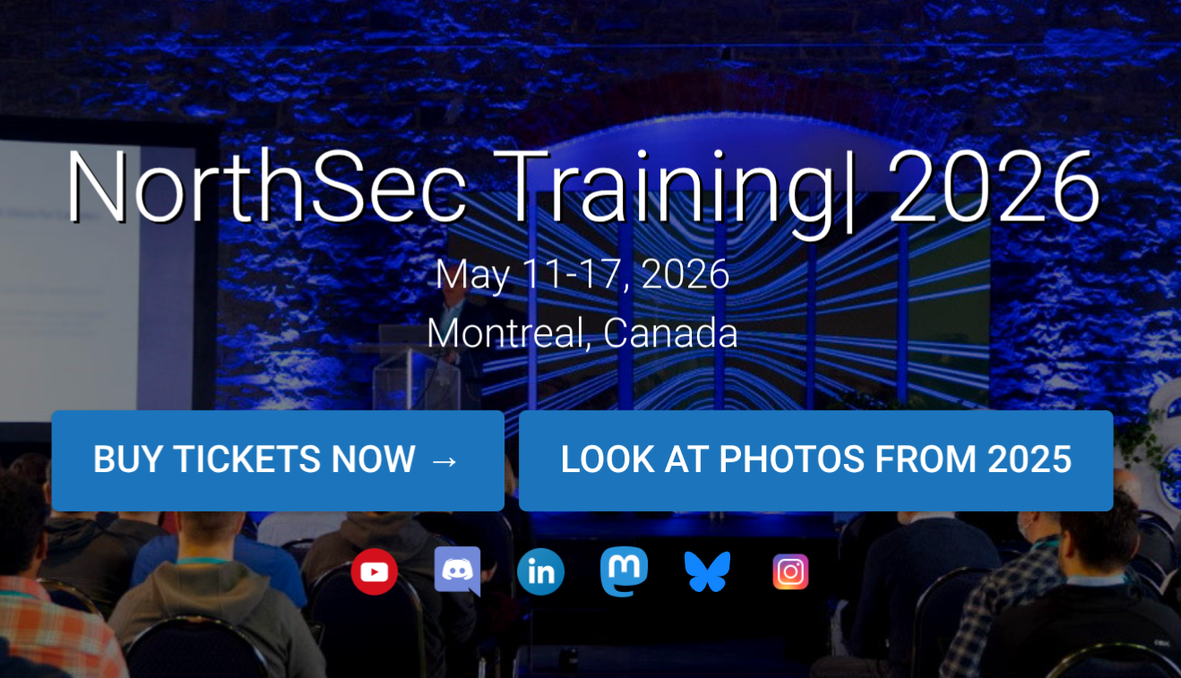 NorthSec 2026 SDR for Red Team Operations